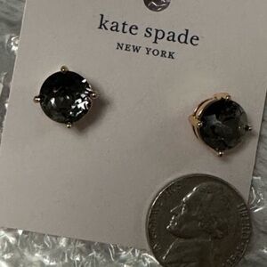 Kate Spade Dark Gem Stud Earrings